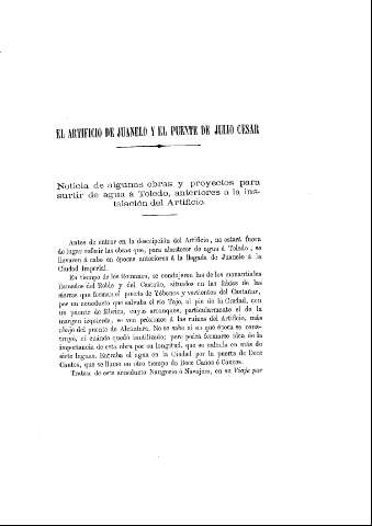 [El Artificio de Juanelo y el puente de Julio Cesar] 9