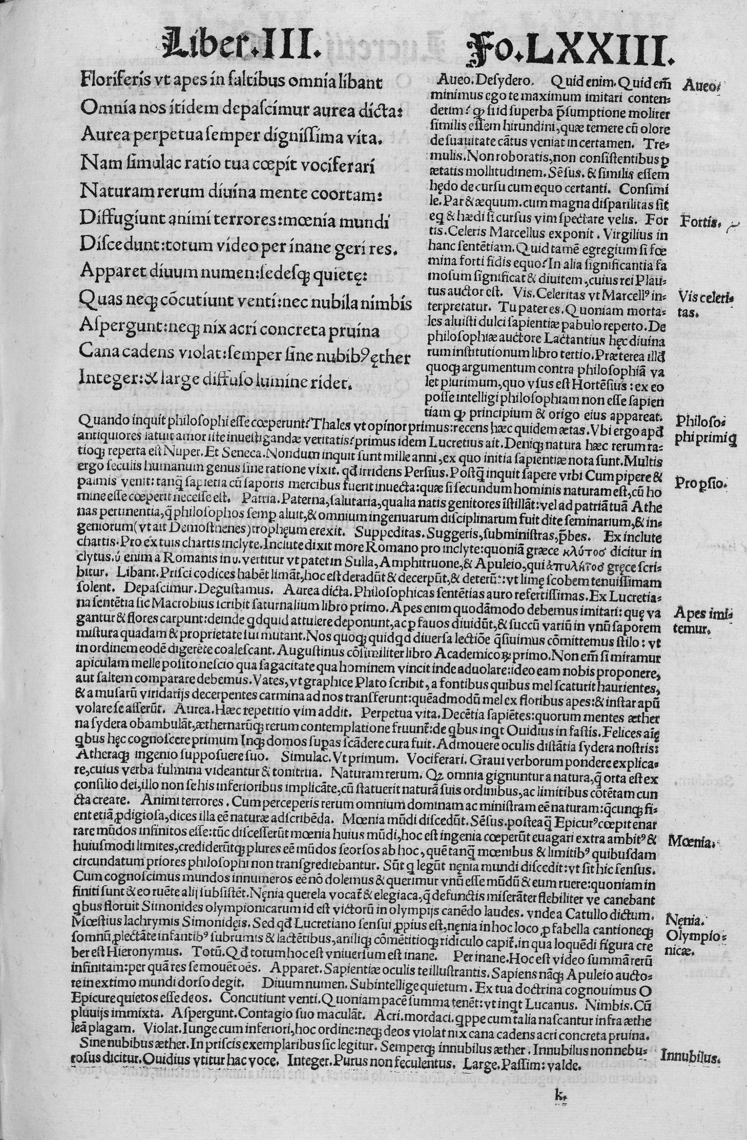 LXXIII r