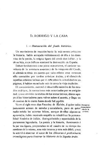 [ D. Rodrigo y la Caba y I.- Restauración del fondo histórico] 55