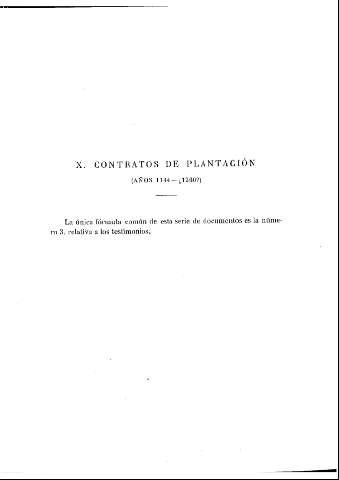 [X. Contratos de Plantación (Años 1144-¿1260?)] 207