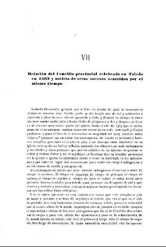 [VII. Relación del Concilio provincial celebrado en Toledo en 1363...] 191