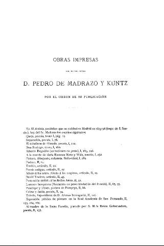 [Obras impresas del Excmo. Señor D. Pedro de Madrazo y Kuntz] 235