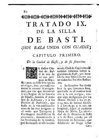 [Tratado IX. De la silla de Basti] 80