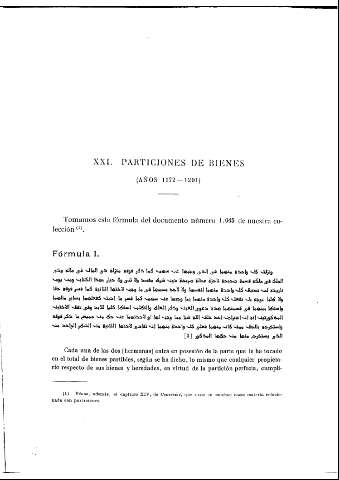 [XXI. Particiones de bienes (Años 1172-1291)] 443