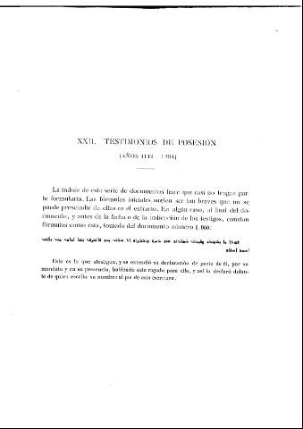 [XXII. Testimonios de posesión (Años 1146-1291)] 463