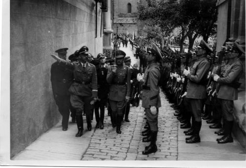 Visita de Heinrich Himmler a Toledo (21-x-1940) [Fotografía]
