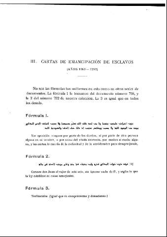 [III. Cartas de emancipación de esclavos (Años 1163-1292)] 55