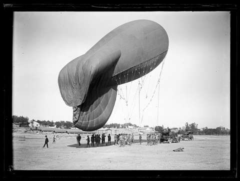 Aeronautica en Azuqueca y Guadalajara. ;[globo...