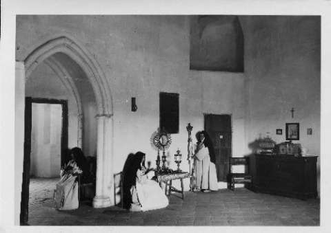 Convento de la Concepcion Francisca. Escena...